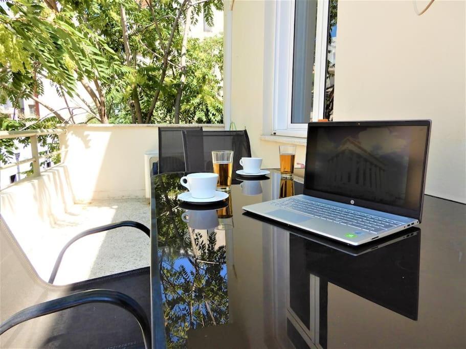 A-07! 2' Walk 2 Acropolis Museum! 2Br-Sunny Terrace! Extra Fees For 2Nd Room Atene Esterno foto